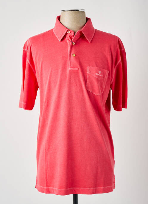 Polo rouge GANT pour homme