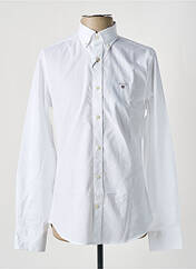 Chemise manches longues blanc GANT pour homme seconde vue