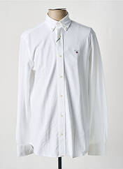 Chemise manches longues blanc GANT pour homme seconde vue