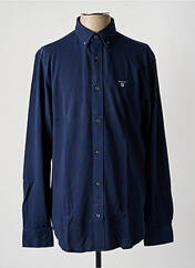 Chemise manches longues bleu GANT pour homme seconde vue