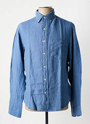 Chemise manches longues bleu GANT pour homme seconde vue