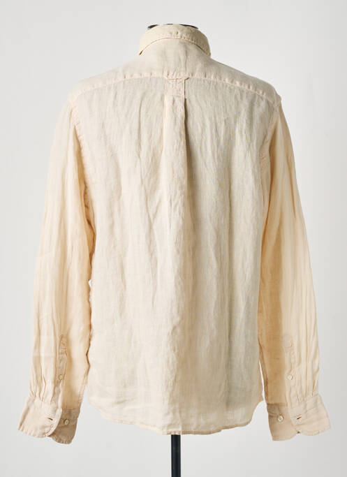 Chemise manches longues beige GANT homme