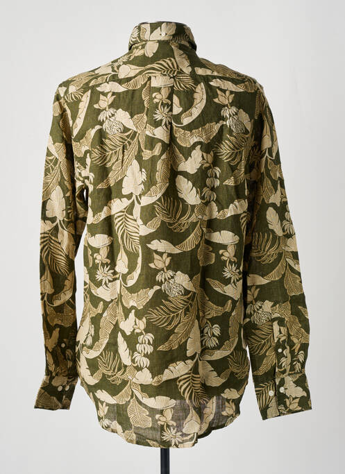 Chemise manches longues vert GANT pour homme