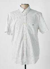 Chemise manches courtes blanc GANT pour homme seconde vue