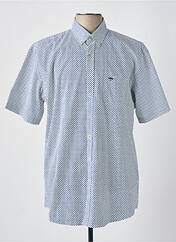 Chemise manches courtes bleu FYNCH-HATTON pour homme seconde vue