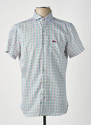 Chemise manches courtes bleu THE SURFCAR pour homme