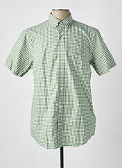 Chemise manches courtes vert GANT pour homme seconde vue