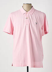 Polo rose GANT pour homme seconde vue