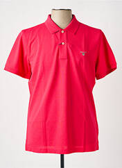 Polo rose fonce GANT pour homme seconde vue