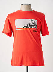 T-shirt orange HERO SEVEN pour homme seconde vue