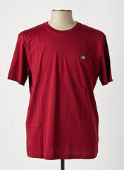 T-shirt rouge GANT pour homme seconde vue