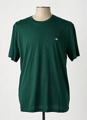 T-shirt vert GANT pour homme seconde vue