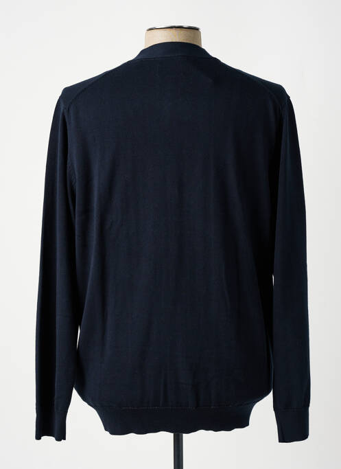 Gilet manches longues bleu GANT pour homme