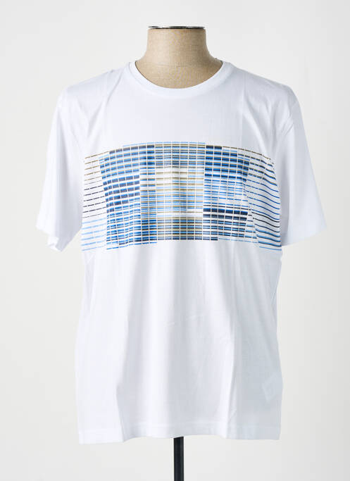 T-shirt blanc PIERRE CARDIN pour homme