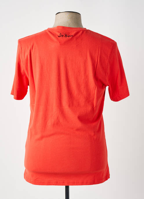 T-shirt orange HERO SEVEN pour homme