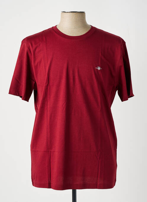 T-shirt rouge GANT pour homme