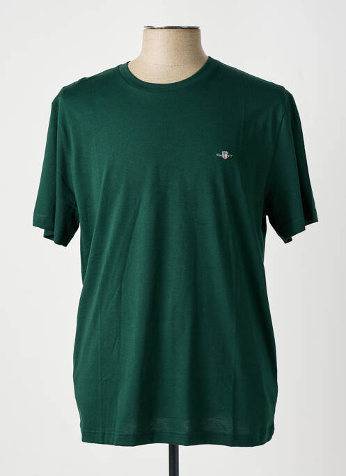 T-shirt vert GANT pour homme