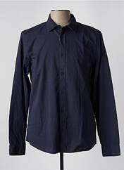 Chemise manches longues bleu HERO SEVEN pour homme seconde vue