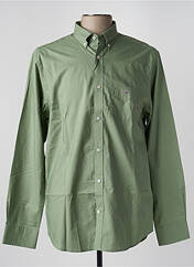 Chemise manches longues vert GANT pour homme seconde vue