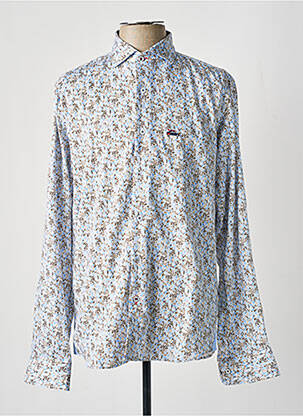 Chemise manches longues imprimé fleurs bleu THE SURFCAR homme