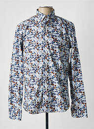 Chemise manches longues manches longues bleu THE SURFCAR homme