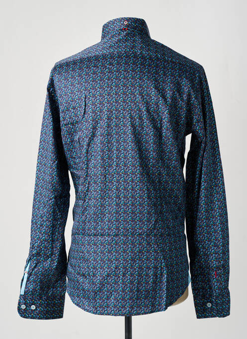 Chemise manches longues bleu THE SURFCAR pour homme