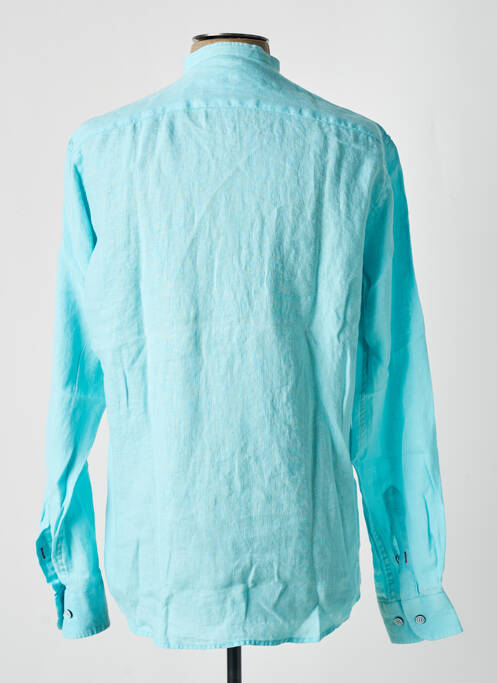 Chemise manches longues bleu THE SURFCAR pour homme