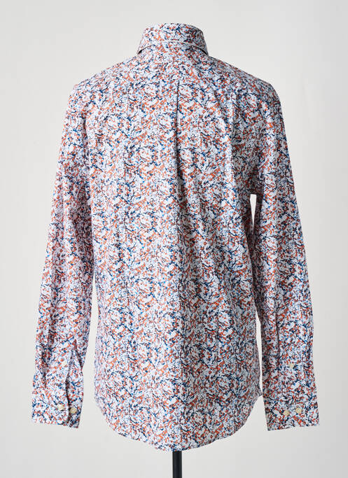 Chemise manches longues orange FYNCH-HATTON pour homme