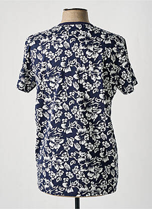 T-shirt coupe cintrée manches courtes bleu GANT homme