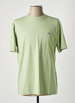 T-shirt coupe cintrée manches courtes vert GANT homme