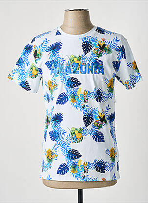 T-shirt bleu A FISH NAMED FRED pour homme