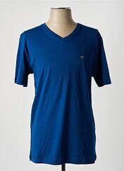 T-shirt bleu fonce FYNCH-HATTON pour homme seconde vue