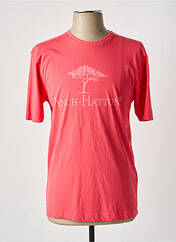 T-shirt rose FYNCH-HATTON pour homme seconde vue