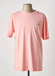 T-shirt rose GANT pour homme seconde vue