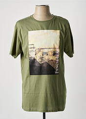 T-shirt vert FYNCH-HATTON pour homme seconde vue