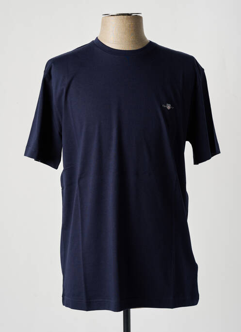 T-shirt bleu GANT pour homme