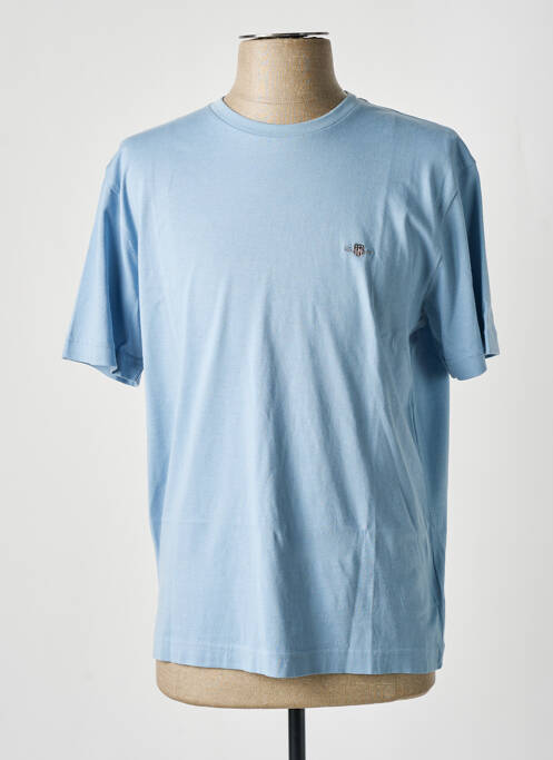 T-shirt bleu clair GANT pour homme