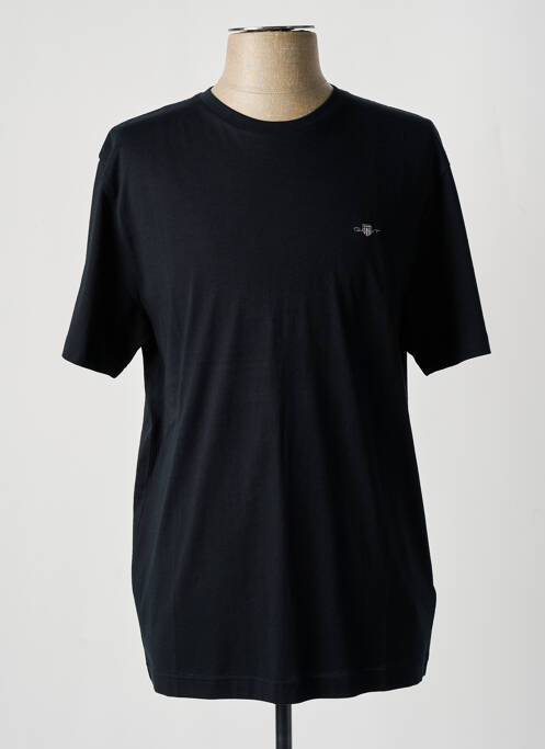 T-shirt noir GANT pour homme