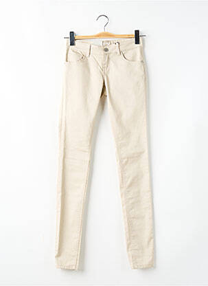 Jeans skinny taille basse taille basse beige ONLY femme