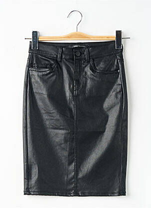 Jupe mi-longue coupe droite noir ONLY femme