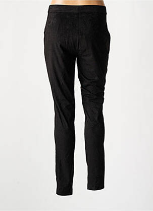 Pantalon slim taille élastique taille haute noir ONLY femme