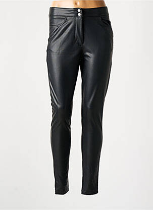 Pantalon slim taille haute taille haute noir ONLY femme