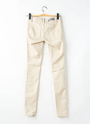 Jeans skinny beige ONLY pour femme seconde vue