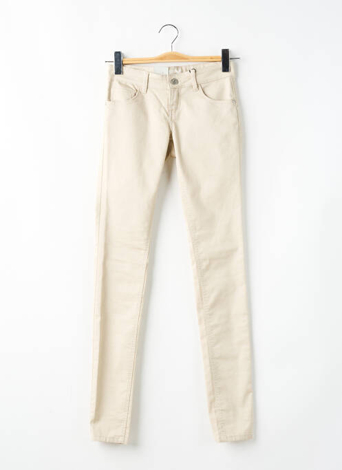 Jeans skinny beige ONLY pour femme