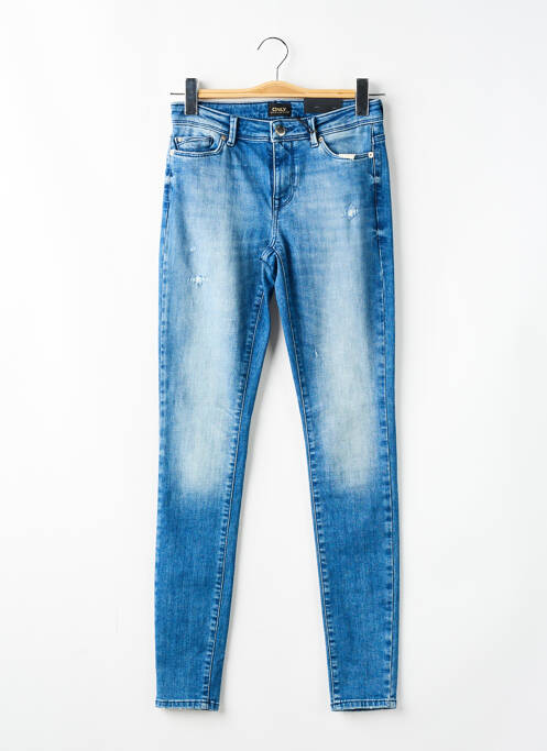 Jeans skinny bleu ONLY pour femme