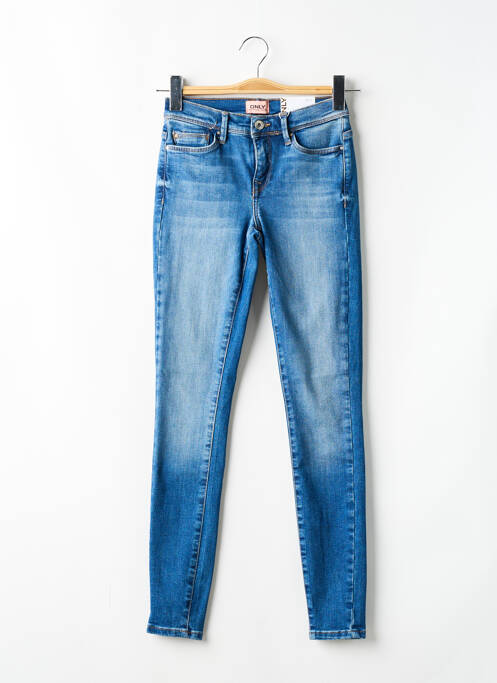 Jeans skinny bleu ONLY pour femme