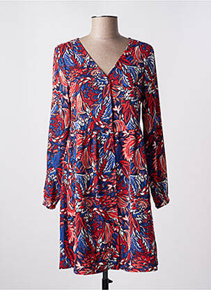 Robe courte manches longues manches longues bleu ONLY femme