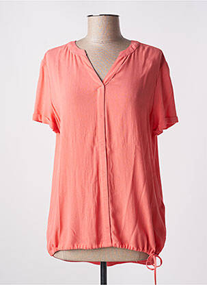 Blouse manches courtes manches courtes orange CECIL femme
