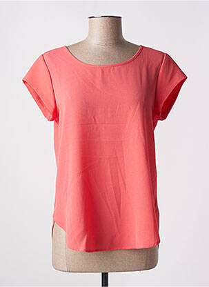 Blouse manches courtes manches courtes rose ONLY femme