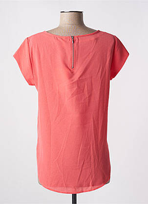 Blouse manches courtes manches courtes rose ONLY femme